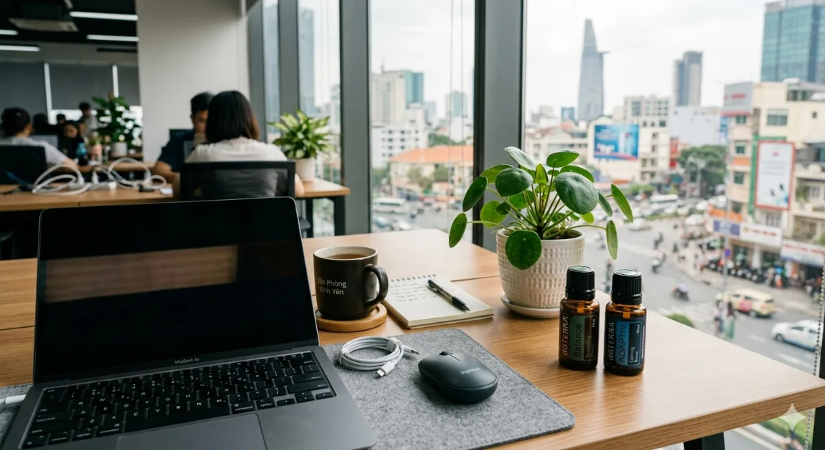TINH DẦU GIẢM STRESS & LO ÂU